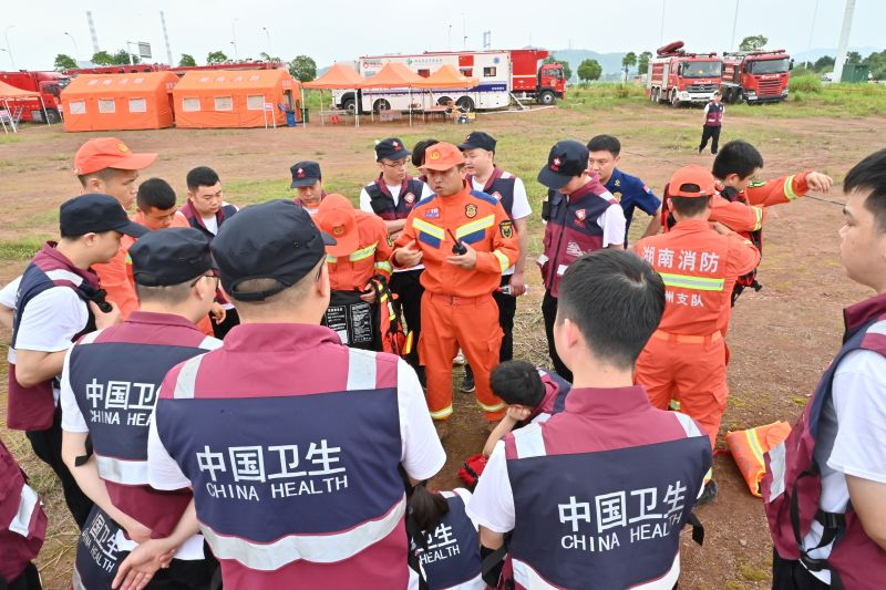 国家紧急医疗救援队演习