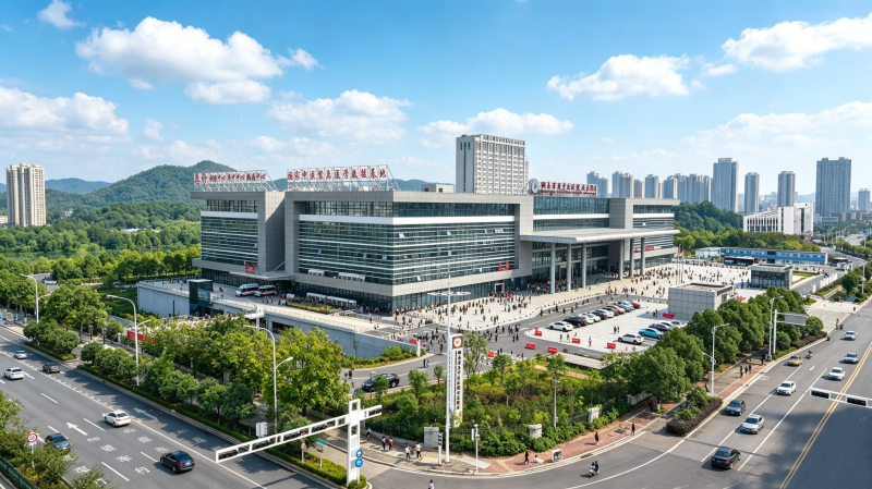 云龙院区鸟瞰图