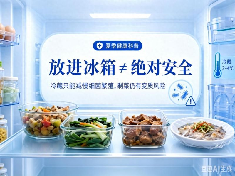 健康科普 | 因吃冰箱剩菜，79岁老人被送进ICU，夏天
