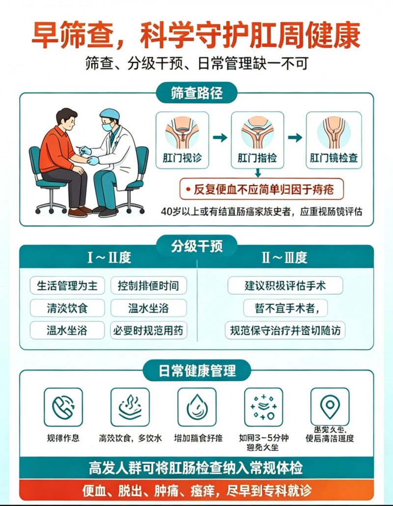 健康科普 | 痔疮不是难言之隐：早查早治，守住肛周健康