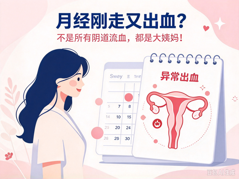 健康科普 | 月经刚干净又出血？这5类异常出血不宜忽视