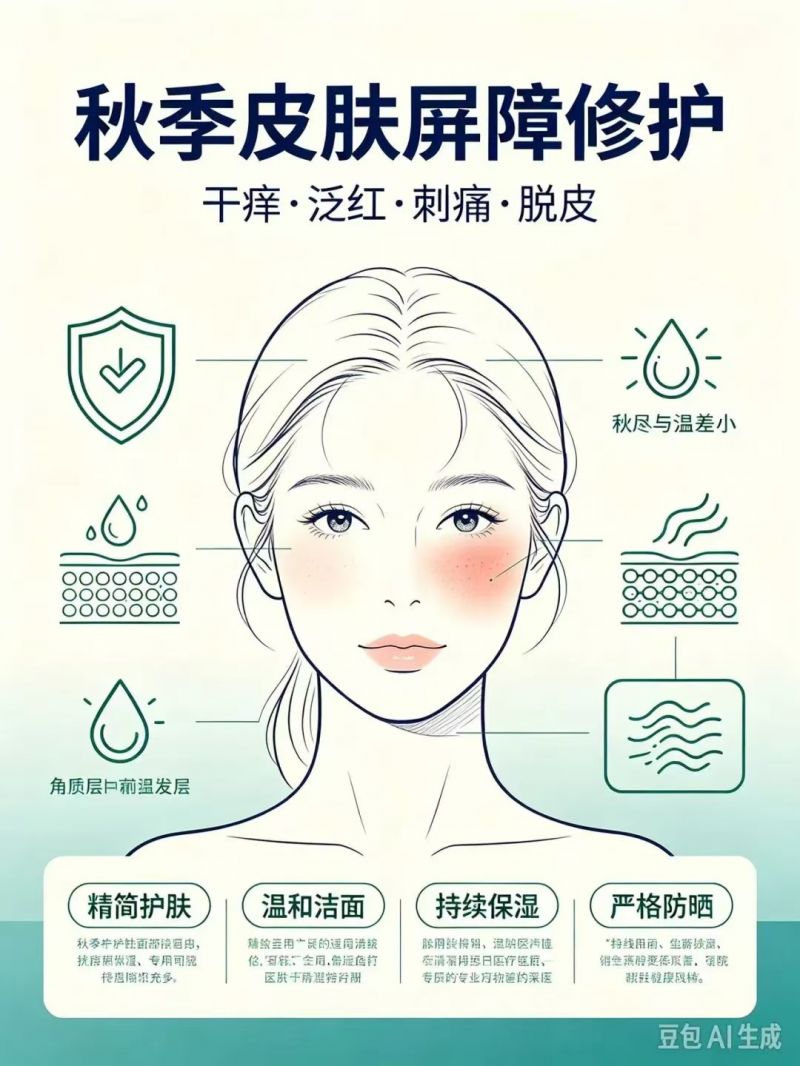 健康科普丨秋风起，皮肤易“闹情绪”？专家支招科学护肤
